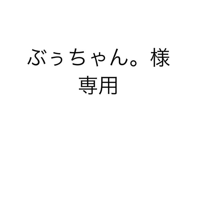 ぶぅちゃんさま専用