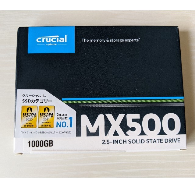 新品未開封 MX500 CT1000MX500SSD1   1000GB 1TB