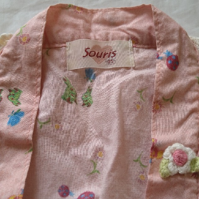 Souris(スーリー)の浴衣 キッズ/ベビー/マタニティのキッズ服女の子用(90cm~)(甚平/浴衣)の商品写真