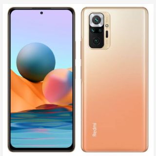 シャオミ Redmi Note 10 Pro(グラディエントブロンズ) 6.67(スマートフォン本体)