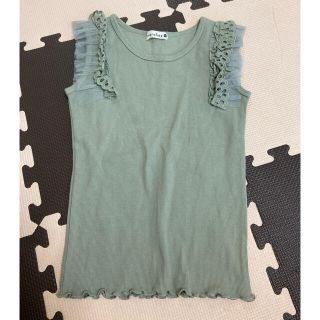 ブランシェス(Branshes)のブランシェス　カットソー120サイズ　カーキ(Tシャツ/カットソー)