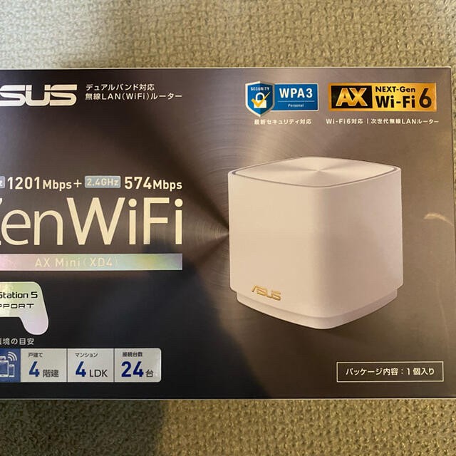 ASUS Zen WiFi AX Mini(XD4) PC周辺機器