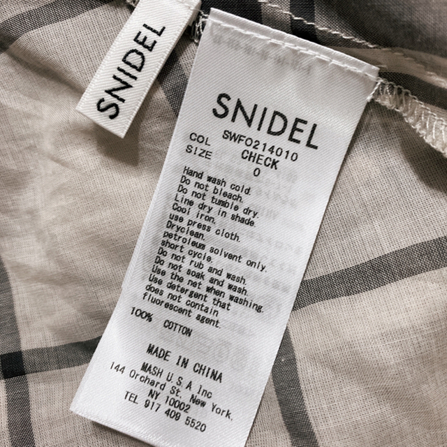 SNIDEL(スナイデル)のSNIDEL ウエストマークシアーシフォンワンピース レディースのワンピース(ロングワンピース/マキシワンピース)の商品写真