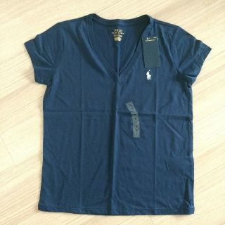 ポロラルフローレン(POLO RALPH LAUREN)のPOLO ラルフローレン　Tシャツ　サイズ　S　新品未使用　ネイビー(Tシャツ(半袖/袖なし))