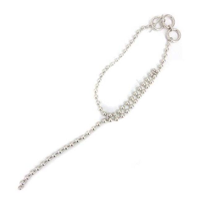 アメリヴィンテージ　BALL CHAIN ONE ROUND NECKLACE