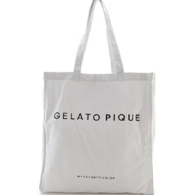 gelato pique(ジェラートピケ)のジェラートピケ トートバッグ オフホワイト Gelato pique レディースのバッグ(トートバッグ)の商品写真