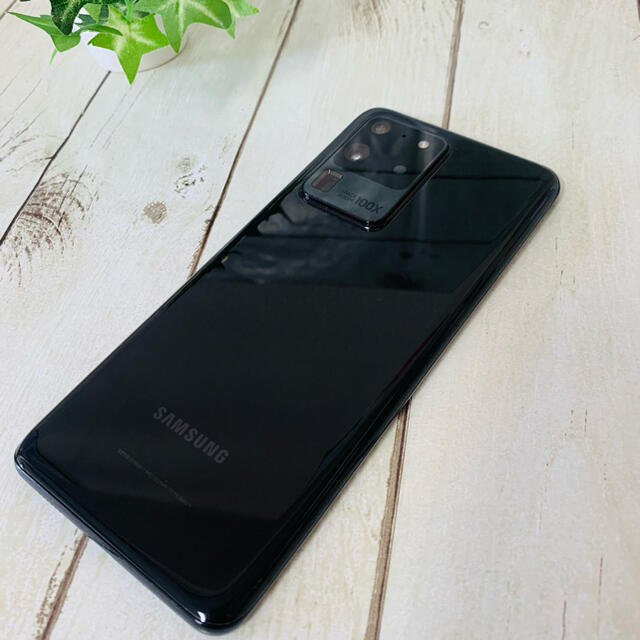 SAMSUNG - Galaxy S20 Ultra 5G 256GB Black SIMフリー