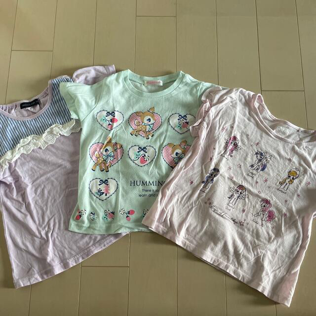 サンリオ(サンリオ)の【める様専用】110センチ　Tシャツ キッズ/ベビー/マタニティのキッズ服女の子用(90cm~)(Tシャツ/カットソー)の商品写真