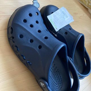 クロックス(crocs)のラス2   ネイビー　バヤ　25(サンダル)