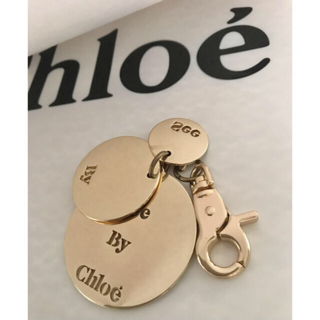 《see by chloe》キーチェーン　実質未使用　※ファイルはおまけ