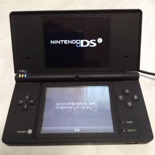 ニンテンドーDS(ニンテンドーDS)のNintendo DS  本体  ブラック  箱なし(携帯用ゲーム機本体)