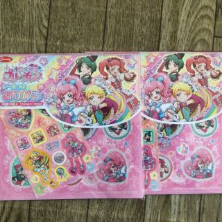 ショウワノート(ショウワノート)のプリキュアシール付きおりがみ:2セット(知育玩具)