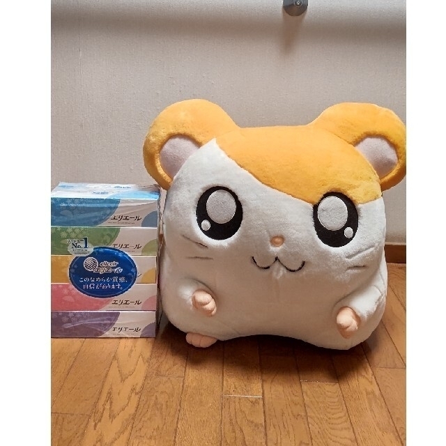 とっとこハム太郎 ✨超特大ぬいぐるみ✨の通販 by にゃんたん's とっとこハム太郎 ✨超特大ぬいぐるみ✨の通販 by にゃんたん's