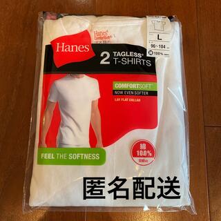 ヘインズ(Hanes)のヘインズ　Hanes Tシャツ　Lサイズ　2枚組(Tシャツ/カットソー(半袖/袖なし))