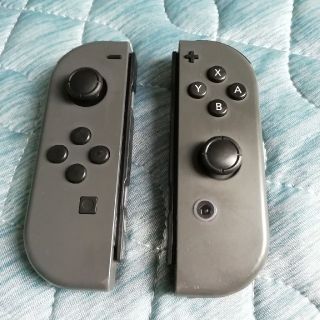 ニンテンドースイッチ(Nintendo Switch)の【ジャンク】Nintendo Switch Joy-Con グレー(家庭用ゲーム機本体)