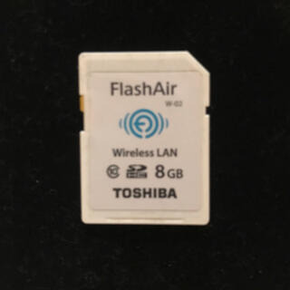 トウシバ(東芝)のTOSHIBA FlashAir 8㎇　SDカード(その他)