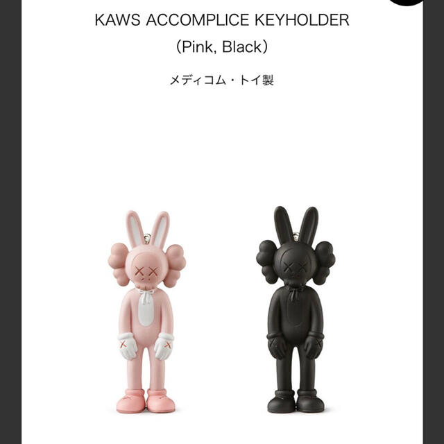KAWS TOKYO FIRST ACCOMPLICEキーホルダー2種 - キーホルダー