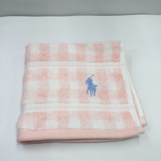 POLO RALPH LAUREN(ポロラルフローレン)の【新品・未使用】POLO  RALPH LAUREN◆タオルハンカチ◆2枚セット レディースのファッション小物(ハンカチ)の商品写真