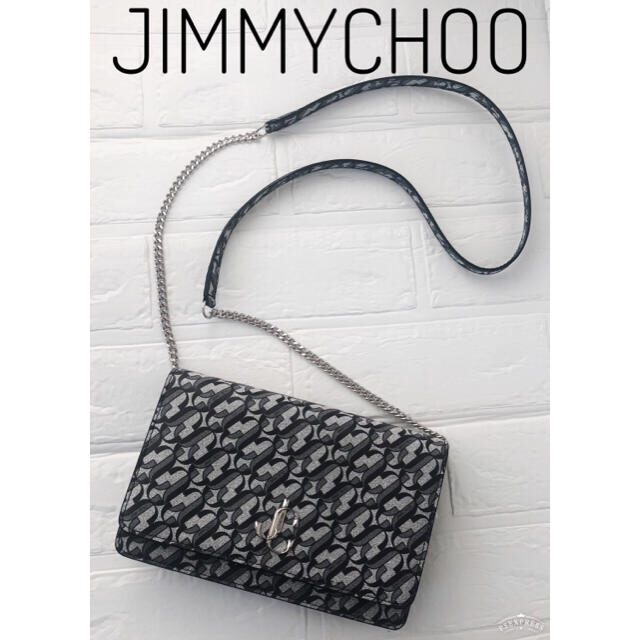 JIMMY CHOO(ジミーチュウ)の☆Mami様専用☆✨未使用✨ ジミーチュウショルダーバッグ チェーンバッグ レディースのバッグ(ショルダーバッグ)の商品写真