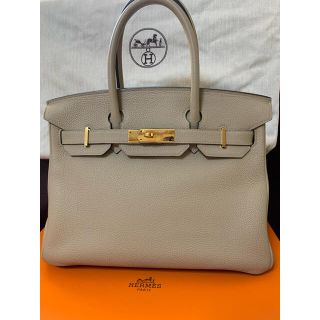 エルメス(Hermes)のエルメス　バーキン30 トレンチ　ゴールド金具(ハンドバッグ)