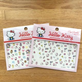 サンリオ(サンリオ)のネイルシール キティちゃん 中古(ネイル用品)