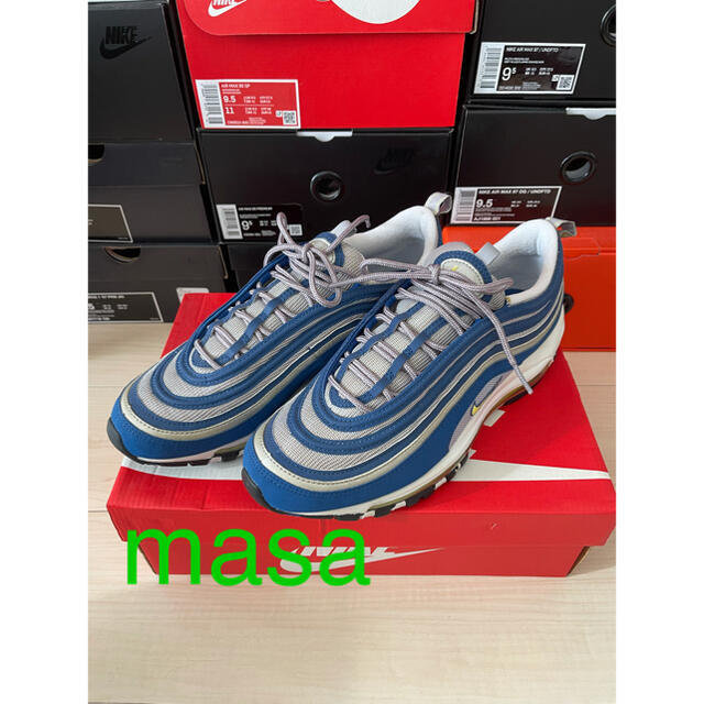 NIKE AIR MAX97 ATLANTIC BLUE 品 27.5cm