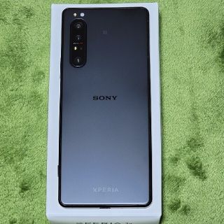 エクスペリア(Xperia)の中古　Xperia 1 II SIMフリー XQ-AT42　フロストブラック(スマートフォン本体)