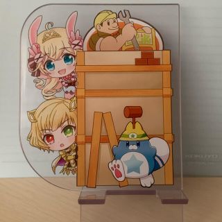 バンダイ(BANDAI)の白猫プロジェクト 一番くじ E賞 「タウンでバイト⁉︎スマホスタンド」E-1(キャラクターグッズ)