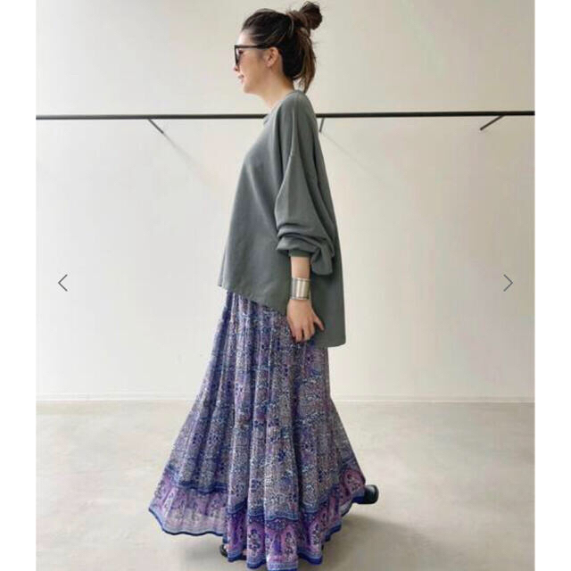 ロングスカート【専用】アパルトモンBLUE BOHEME CottonTiered Skirt