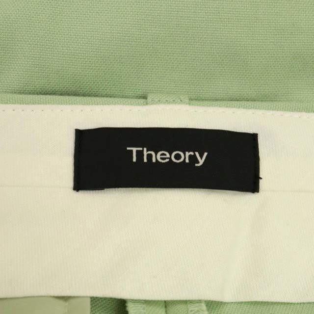 theory(セオリー)のセオリー パンツ テーパード スリム スラックス XXX0 ライトグリーン レディースのパンツ(その他)の商品写真