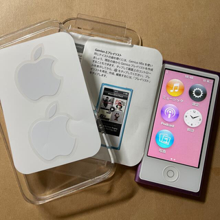 アップル(Apple)のiPod nano7 16GB 美品(その他)