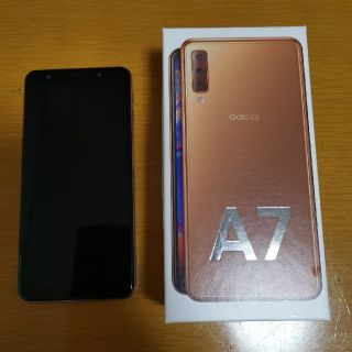 ギャラクシー(Galaxy)のGalaxy A7ゴールド 楽天モバイル版(スマートフォン本体)