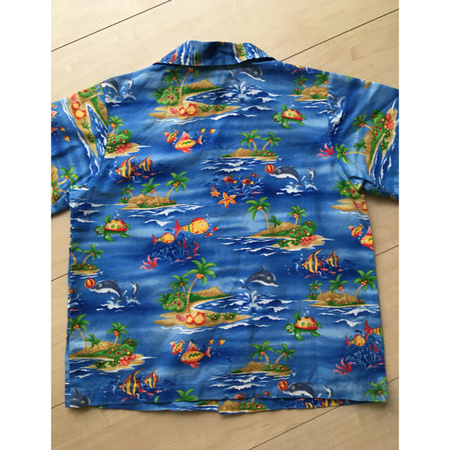 RJCアロハシャツ　セットアップ キッズ/ベビー/マタニティのキッズ服男の子用(90cm~)(甚平/浴衣)の商品写真