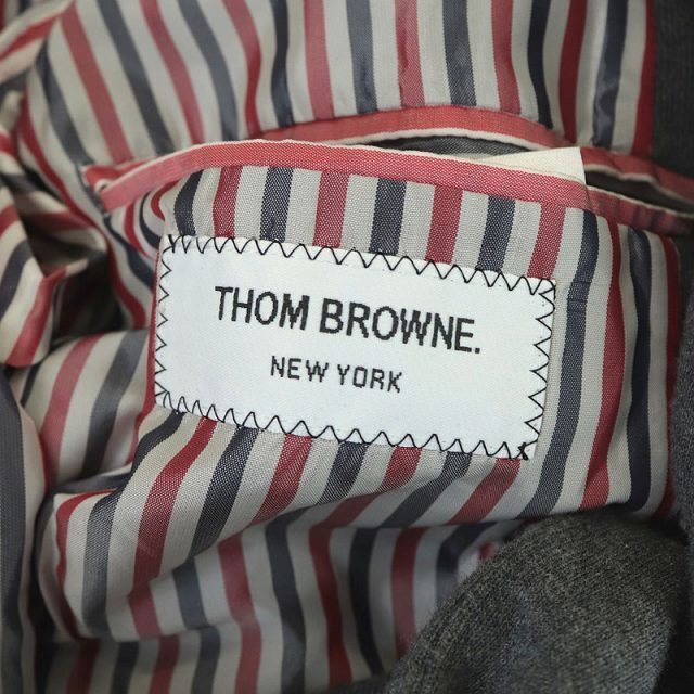 トムブラウン THOM BROWNE ジャケット テーラード 1 グレー