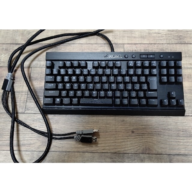 ***y様専用***ゲーム用 キーボード Corsair K65 赤軸 スマホ/家電/カメラのPC/タブレット(PC周辺機器)の商品写真