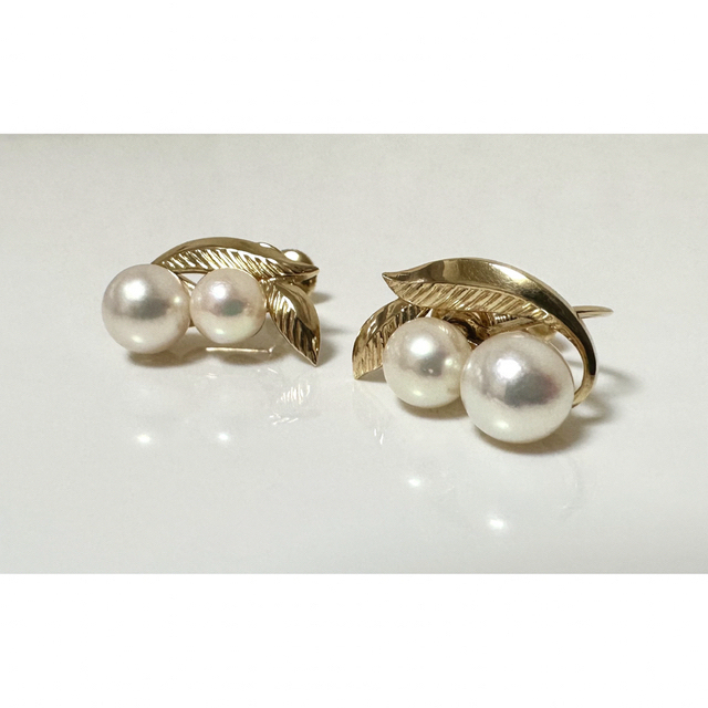 MIKIMOTO(ミキモト)のMIKIMOTO アコヤ真珠イヤリング　K14 レディースのアクセサリー(イヤリング)の商品写真