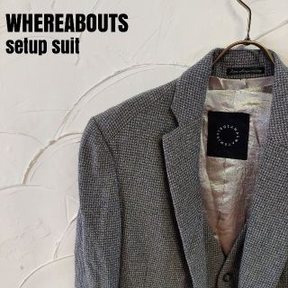 ウェアラバウツ(WHEREABOUTS)のWHEREABOUTS/ウェアラバウツ セットアップ スーツ(セットアップ)