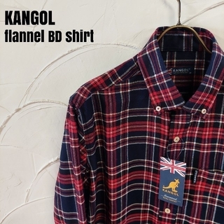 カンゴール(KANGOL)のKANGOL/カンゴール チェック柄 BD ネルシャツ(シャツ)