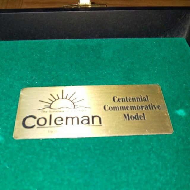 【未使用】Colemanコールマン100周年記念モデル！