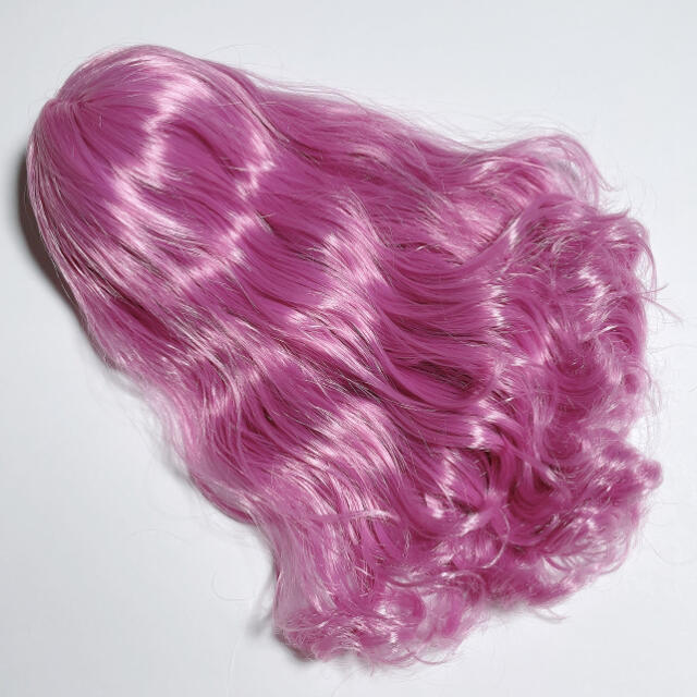 セール！ラディエンスリニュー　パープル　頭皮付きヘアー ハンドメイドのぬいぐるみ/人形(人形)の商品写真