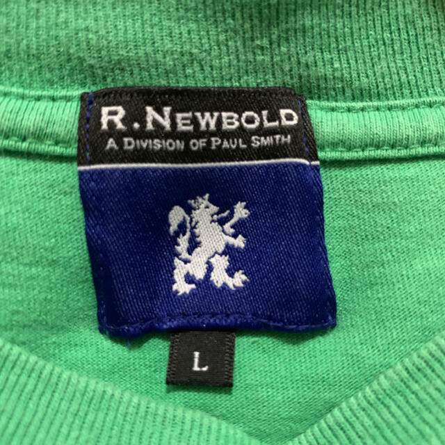 R.NEWBOLD(アールニューボールド)のR .NEWBOLD  半袖cottonＴシャツ メンズのトップス(Tシャツ/カットソー(半袖/袖なし))の商品写真