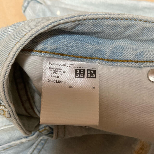 UNIQLO(ユニクロ)の【UNIQLO】デニムショートパンツ レディースのパンツ(ショートパンツ)の商品写真