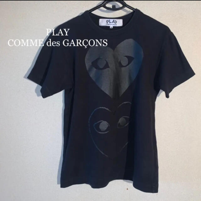 PLAY COMME des GARÇONS ブラック  Tシャツトップス