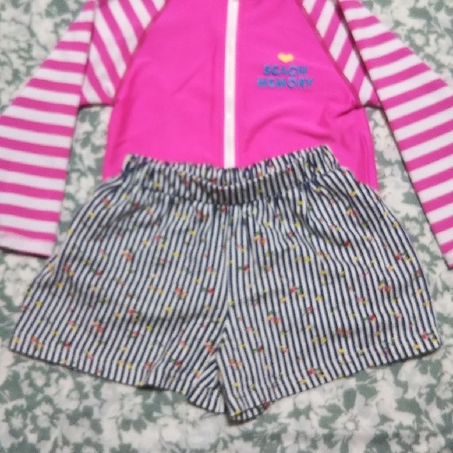 ラッシュガード キッズ/ベビー/マタニティのキッズ服女の子用(90cm~)(水着)の商品写真