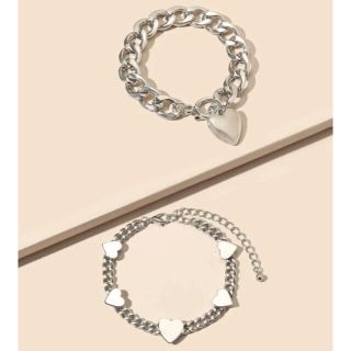 ティファニー(Tiffany & Co.)の♥Silver Heart♡ bracelet(ブレスレット/バングル)