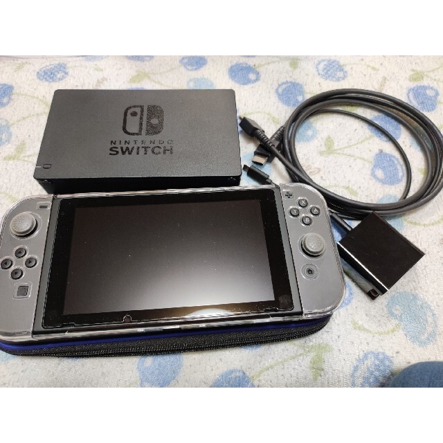Nintendo Switch新型 グレー 美品 VFKC8WXYso - groupe-cible.com