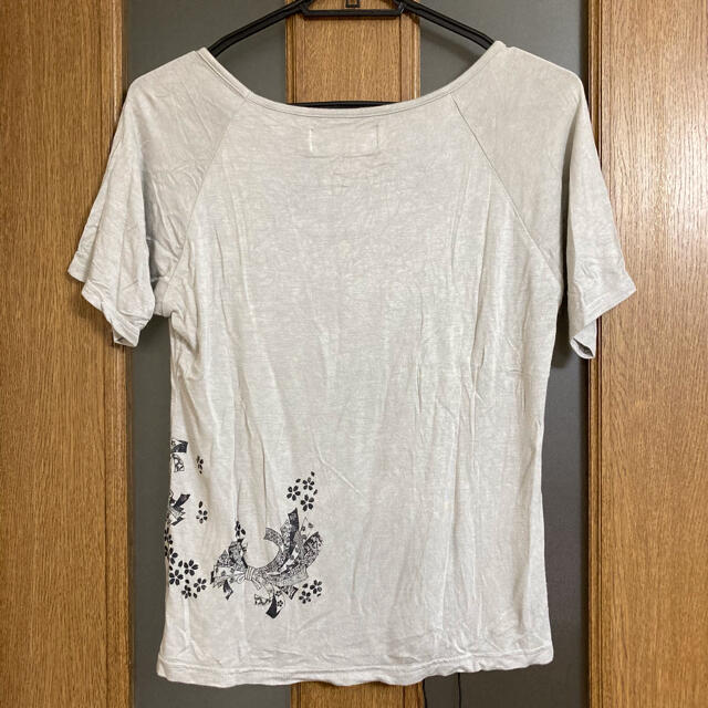 gouk 和柄Tシャツ レディースのトップス(Tシャツ(半袖/袖なし))の商品写真