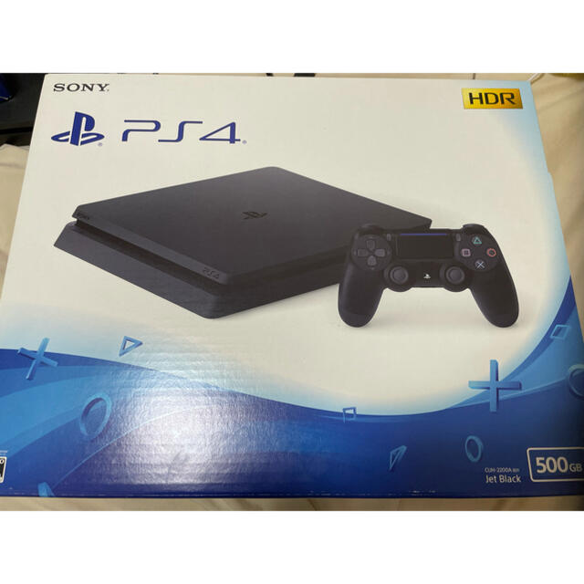 PlayStation4(プレイステーション4)のps4 CUH-2200+コントローラー　【中古】 エンタメ/ホビーのゲームソフト/ゲーム機本体(家庭用ゲーム機本体)の商品写真