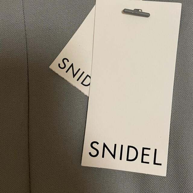 SNIDEL(スナイデル)のハイウエストヘムフレアツイルスカート レディースのスカート(ロングスカート)の商品写真