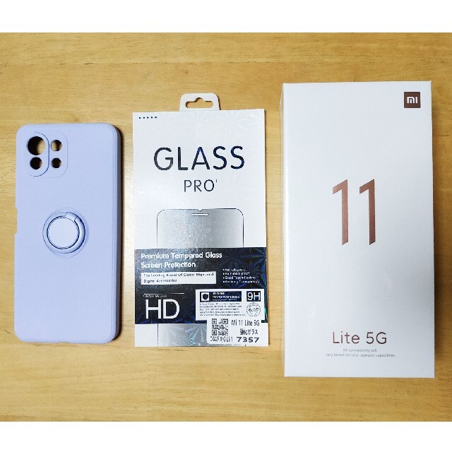【新品未開封】 Xiaomi Mi 11 Lite 5G ※フィルム、ケース付 スマホ/家電/カメラのスマートフォン/携帯電話(スマートフォン本体)の商品写真